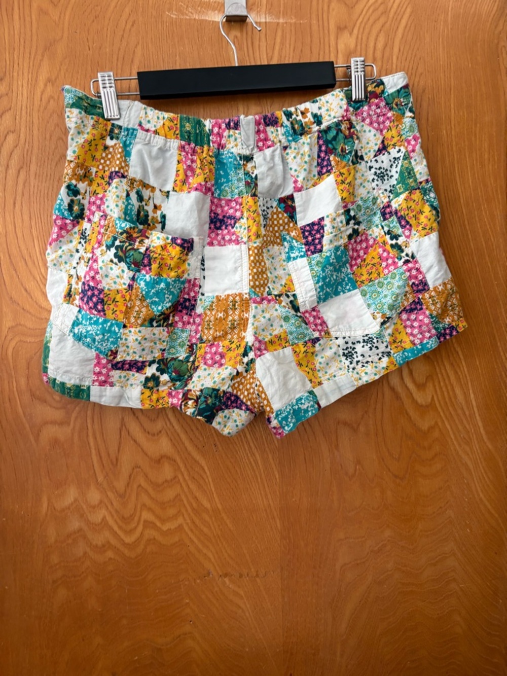 Pilcro Multicolor Patchwork high rise utility Sho… - image 10